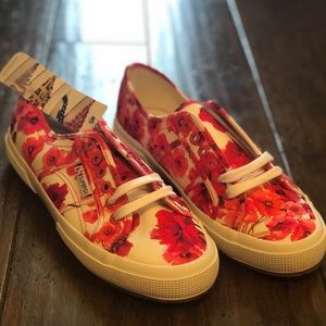 Superga Pink flora